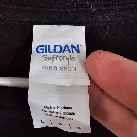 Stranger Things Inspired The Upside Down Black T Shirt Mens Large Gildan Softsty - Picture 3 of 6